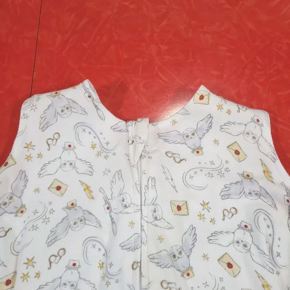 Harry Potter Halo Sleep Sack Swaddle 3-6 Mths 3 Way Blanket 2 Way Zip Owl